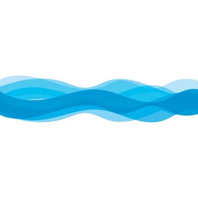 Abstract Water wave design background