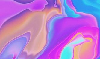 Holographic liquid grainy background illustration photo