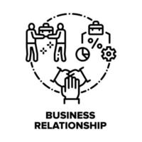 Business Relationship Team Vector Concept Color