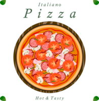 Various sweet tasty pizza png