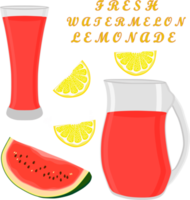 Various sweet tasty natural lemonade png