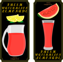 Various sweet tasty natural lemonade png