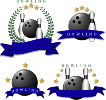 Collection accessory for sport game bowling png