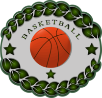 samling tillbehör för sport spel basketboll png