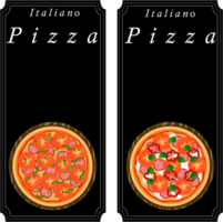 Various sweet tasty pizza png