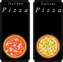 Various sweet tasty pizza png