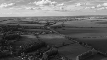 Beautiful High Angle View of British Landscape photo