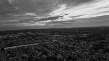 Beautiful High Angle View of British Landscape photo