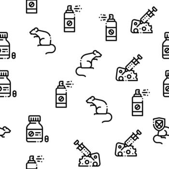 vector de patrones sin fisuras de protección de ratas