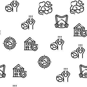 vector de patrones sin fisuras de protección de ratas