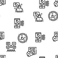 Neuromarketing Business Strategy Icons Set Vector