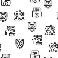 It Manager Developer Seamless Pattern Vector