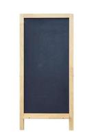 Vertical Chalkboard, Isolated on white background, Template mock up for adding your design and adding more text. photo