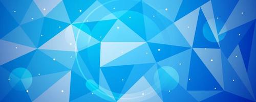 Modern abstract background in blue colour. Vector banner background Design photo