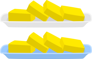 Various sweet tasty butter png