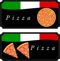 Various sweet tasty pizza png