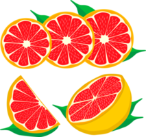 Sweet juicy tasty natural eco product grapefruit png