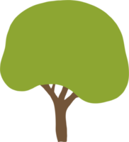 Einfachheit Baum Freihandzeichnen flaches Design. png