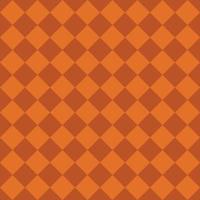 Orange Seamless Diagonal Checkered And Squares Pattern vector