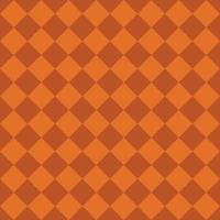 Orange Seamless Diagonal Checkered And Squares Pattern vector