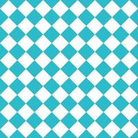 Blue And White Seamless Diagonal Checkered And Squares Pattern vector