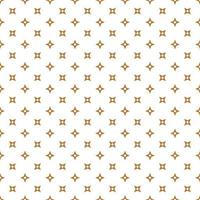 Brown Seamless Ninja Pattern On White Background vector