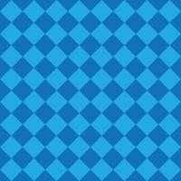 Blue Seamless Diagonal Checkered And Squares Pattern vector