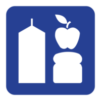 symbole de signe d'épicerie sur fond transparent png