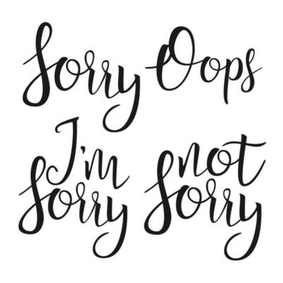 Modern Calligraphy Of Ink Funny Letters Vector