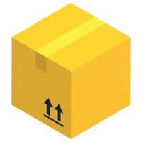 Package - Isometric 3d illustration.