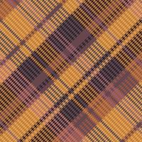 Tartan plaid pattern with dark color. vector