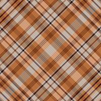 Tartan plaid pattern with dark color. vector