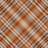 Tartan plaid pattern with dark color. vector