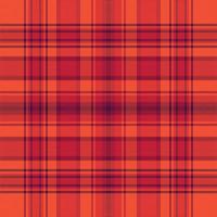 Tartan plaid pattern with dark color. vector