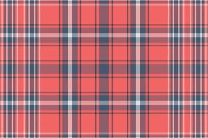 Tartan plaid pattern with dark color. vector