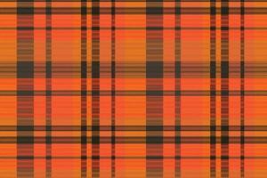 Tartan plaid pattern with dark color. vector