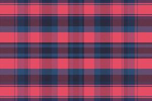Tartan plaid pattern with dark color. vector
