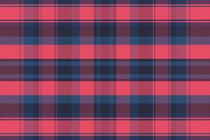 Tartan plaid pattern with dark color. vector