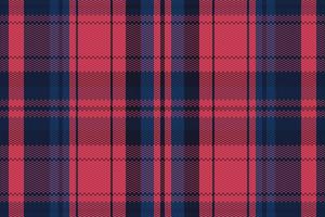 Tartan plaid pattern with dark color. vector