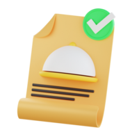 Food Services 3d Icon png