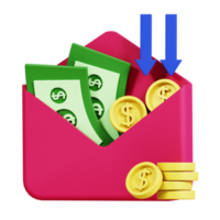 Payment Transaction 3D Icon png