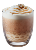Tasse heißen Cappuccino-Kaffee. abbildung generative ai png