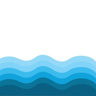 Abstract Water wave design background