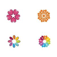 flower vector icon design