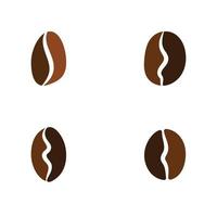 vector de icono de grano de café