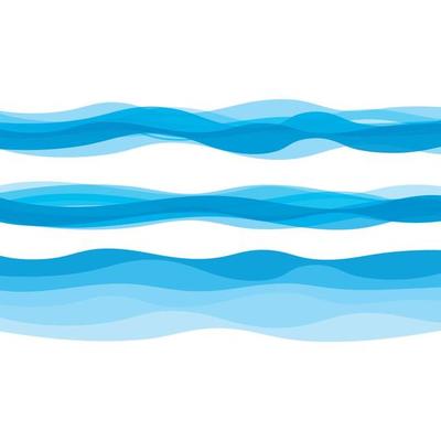 Abstract Water wave design background