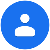 icono de contactos de google png