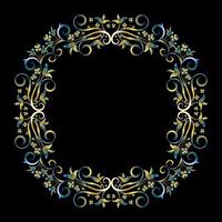 Decorative frames, Retro ornamental frame, Vintage rectangle ornaments and ornate border vector