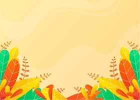 background design with natural theme vector