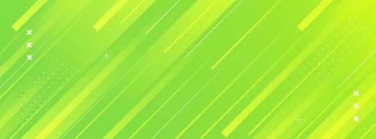 banner background. full color, gradations of yellow and green vector